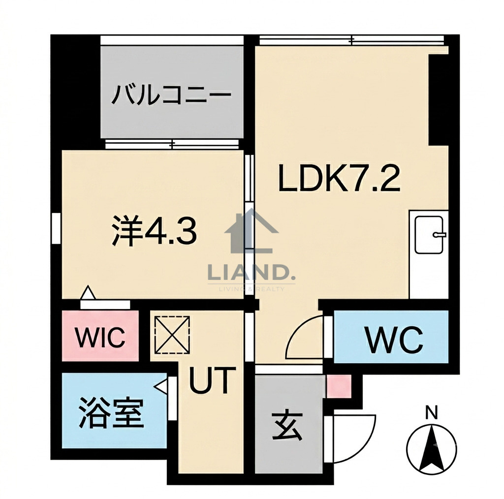kavka takasago　高宮小学校区の間取り|kavka takasago