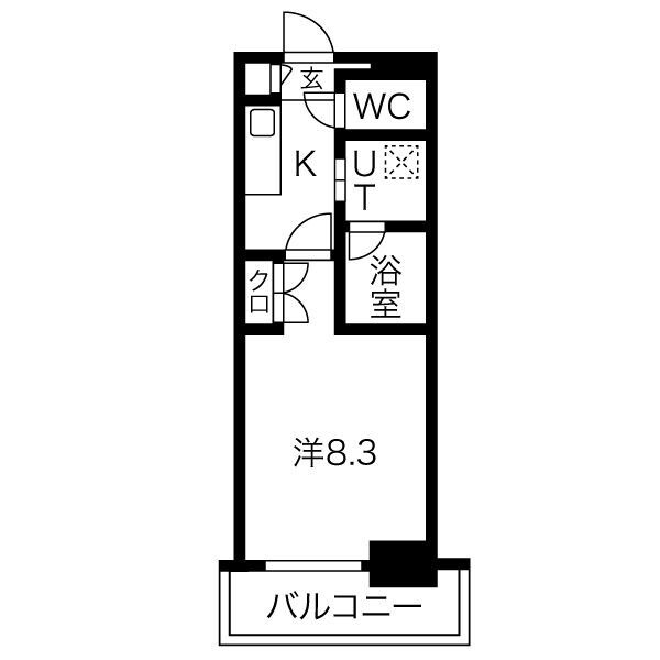 シティライフ今池の間取り