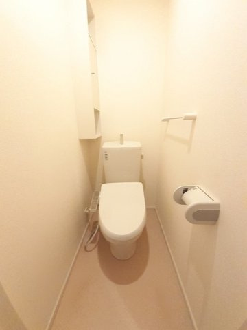 ハピネス　北島Ｃのトイレ|落ち着いたトイレです