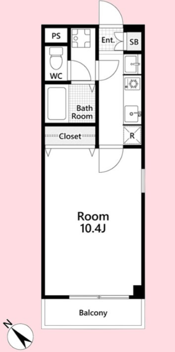 プティパレドゥの間取り