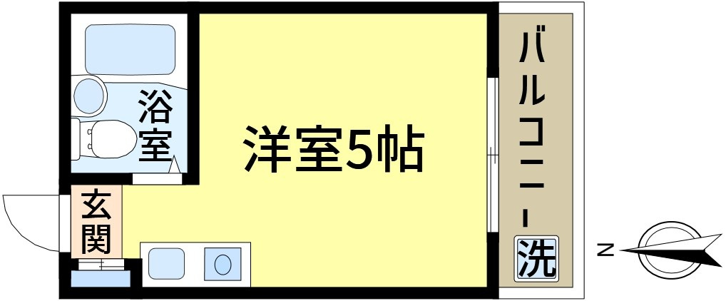 コーポコスモの間取り