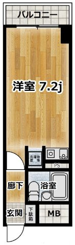 【間取り】 | TYコート栄町通