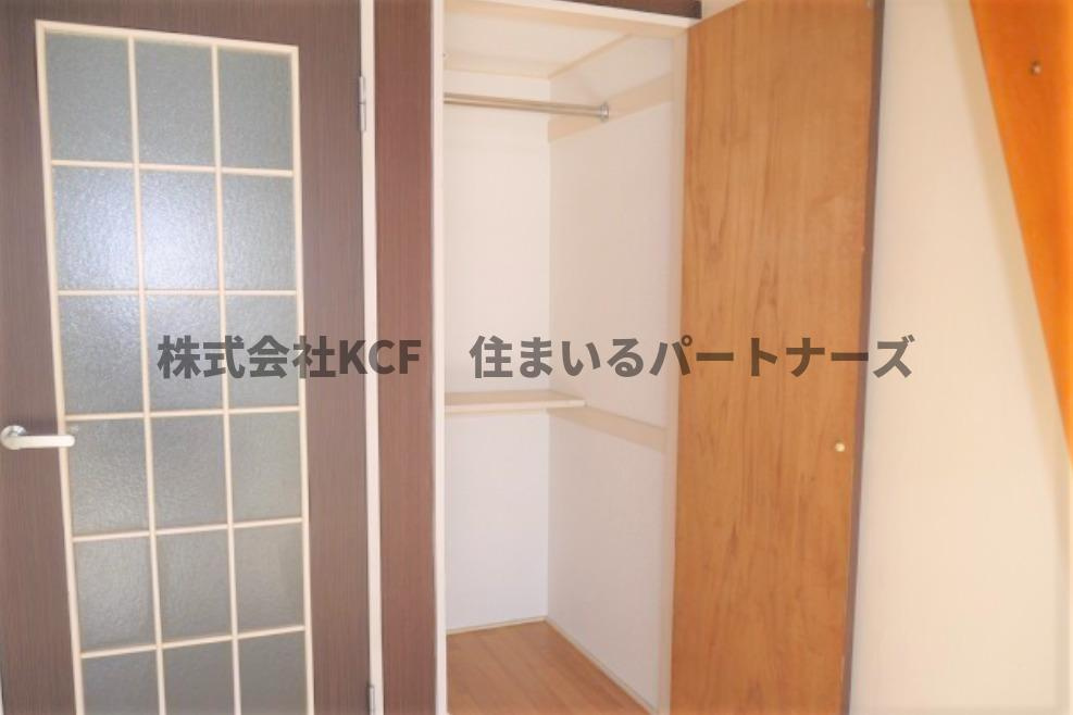 レジデンス津福本町Ⅱの収納|十分な収納スペースがあります