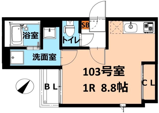 Grandticみゆきの間取り