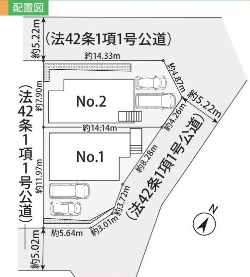 海まで徒歩９分！ ミラバス・ミラブルZERO搭載 の区画図|No.1