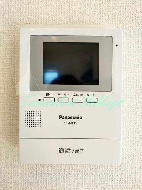 クレールEMのセキュリティ|モニタ付インターホンで安心♪