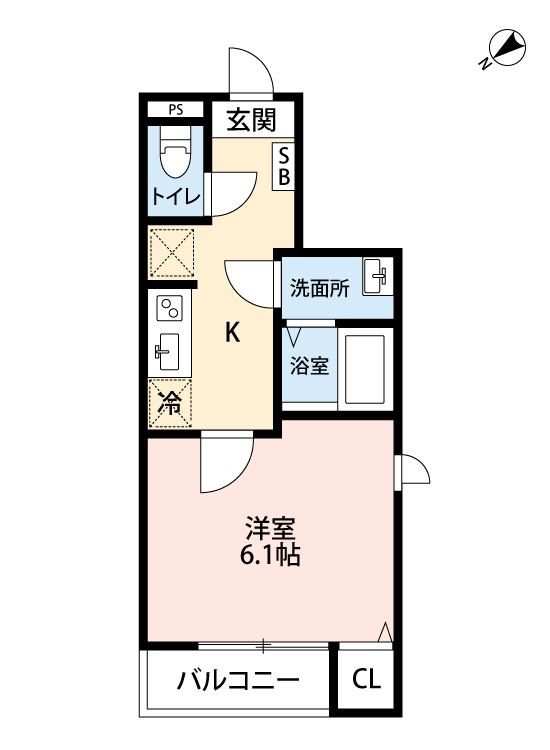 レガーロ藤崎の間取り
