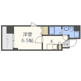 WENS東心斎橋の間取り