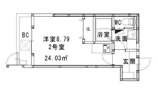 VICOLO Ohoriの間取り