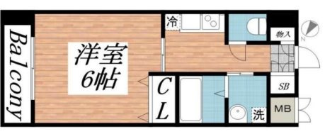 KHKコート板宿の間取り