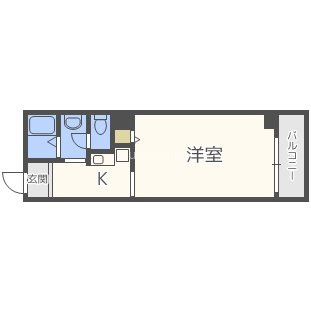 サンクール松屋町の間取り
