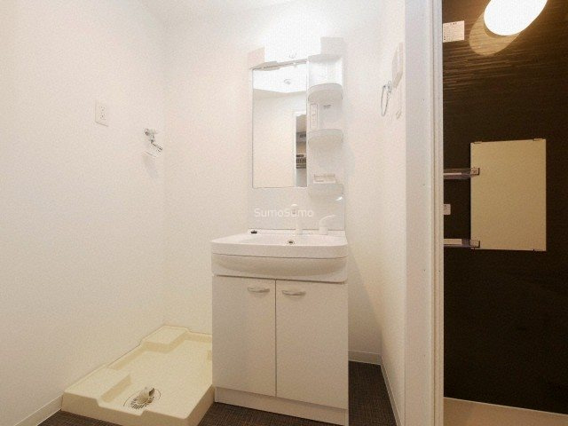 セオリー夕陽丘DOORの洗面所