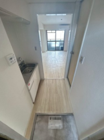 クレアドル芦屋西の玄関
