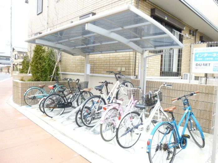 ヴェルドミール　Aの駐車場