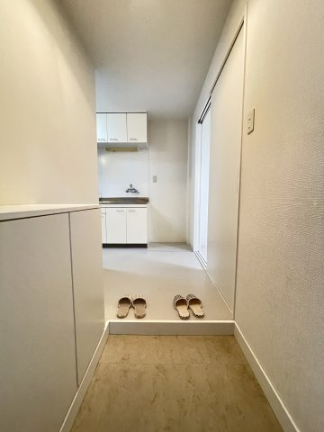 カーサフォルツァの玄関