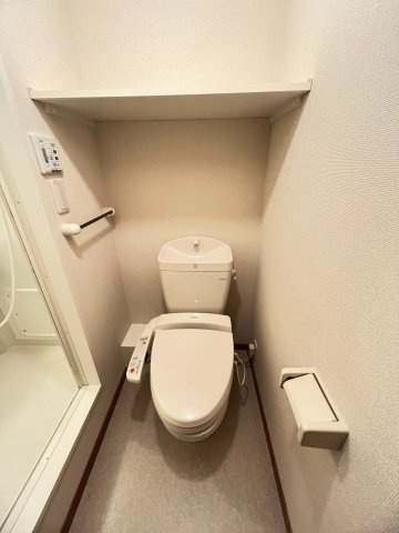 レオパレスアクアブルー青谷のトイレ