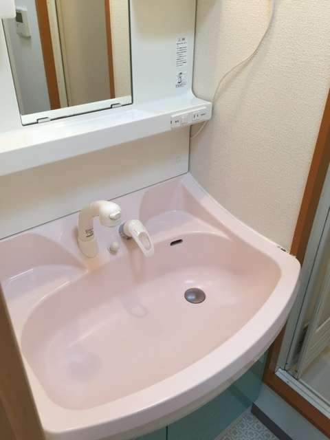 エスタイル北堀江の洗面所