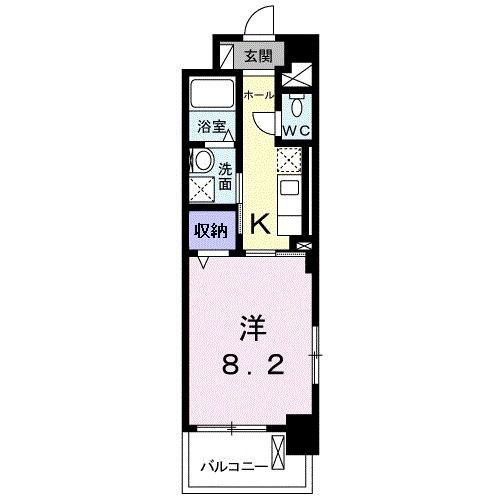 ヌーベルメゾン六甲の間取り