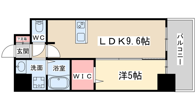【間取り】 | プレサンス梅田東クォーレ