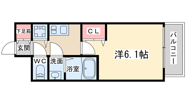 【間取り】 | プレサンス扇町駅前