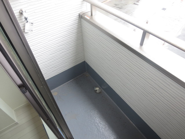 ひかりハイツのバルコニー