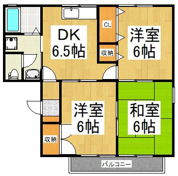【間取り】 | ファミール清瀬