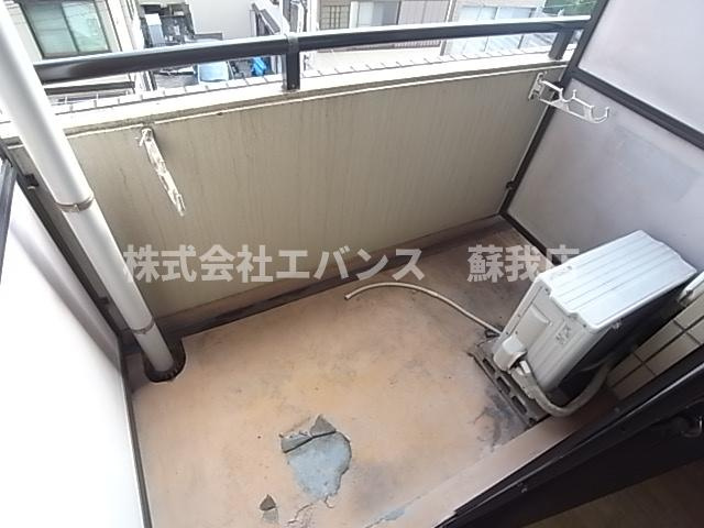 【バルコニー】 | シティコスモ15 | 開放的で明るい空間を演出してくれるバルコニーです