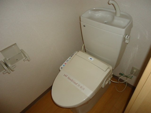 サンライズ朝日のトイレ|シャワー付トイレ