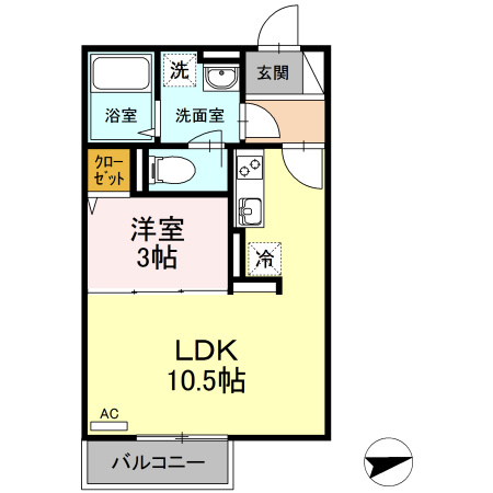 laid-backの間取り
