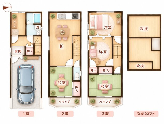 八雲東町1丁目　中古一戸建ての間取り|間取り図はいかがですか？ご希望を叶える間取りですか？リビングの広さは？水回りの位置は？カウンターキッチン？など色々な情報が集約されています。弊社ではリフォームなどのご相談も承っております。