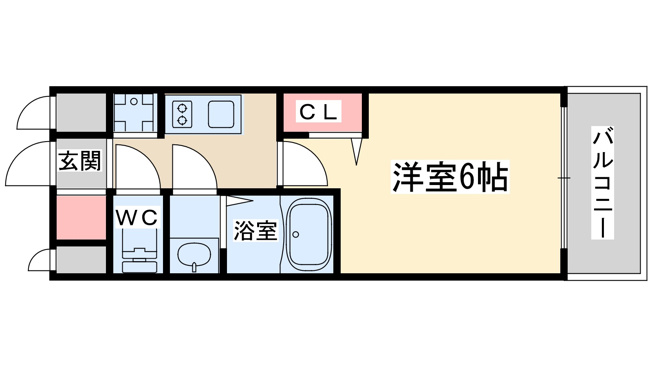 【間取り】 | プレサンス塚本駅前