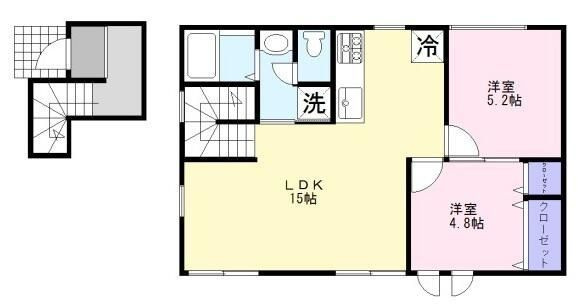 Ｇｒｏｖｅ　Ｈｏｕｓｅの間取り