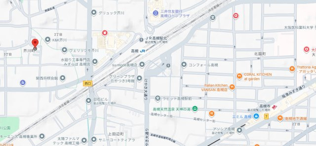 マンション一里塚の地図
