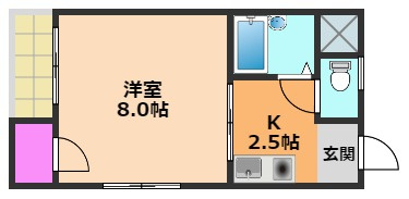 マンション一里塚の間取り