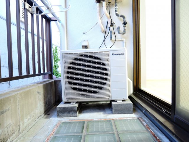 マンション一里塚のバルコニー