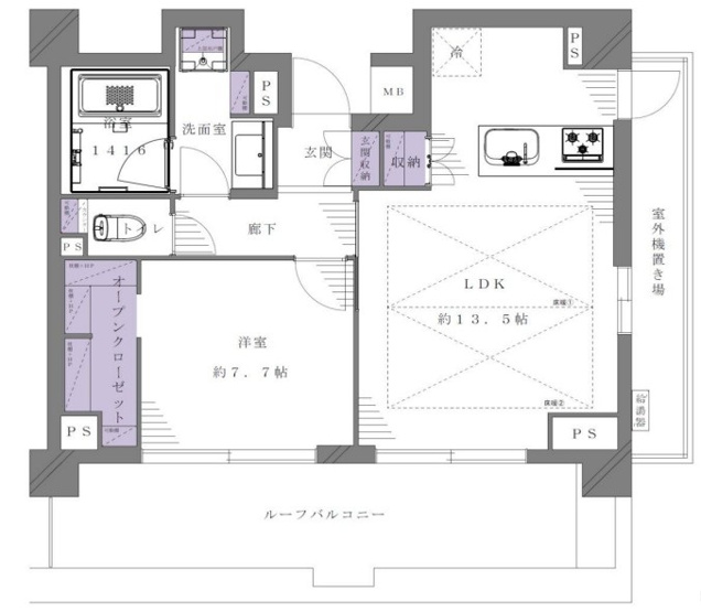 【間取り】 | ピアース三軒茶屋
