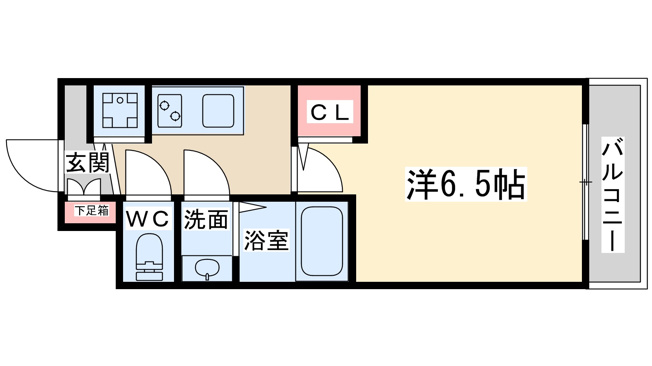 【間取り】 | プレサンス梅田北オール
