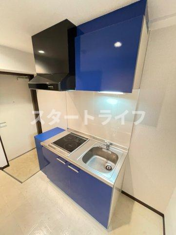 大阪市東淀川区東中島４丁目の賃貸マンションのキッチン