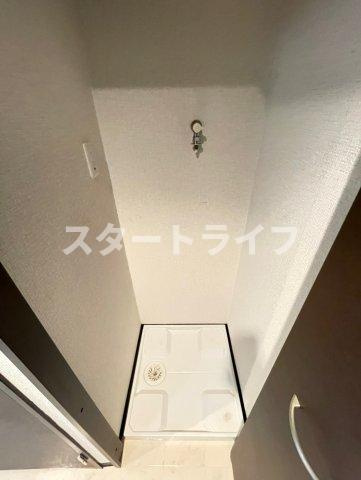 大阪市東淀川区東中島４丁目の賃貸マンションの洗面所
