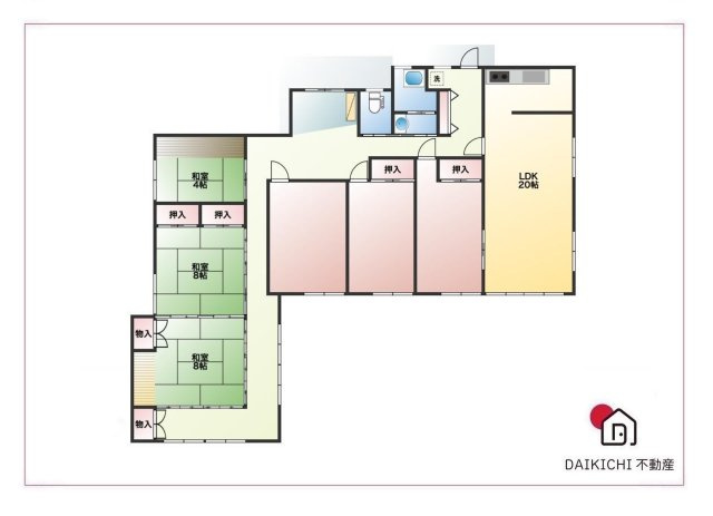 【間取り】 | 熊谷市下奈良　中古戸建