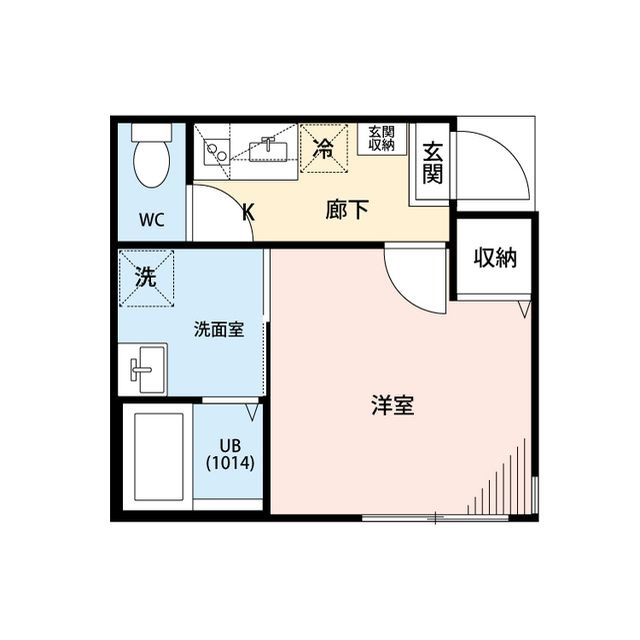 Side Lagoon浜見台A棟の間取り