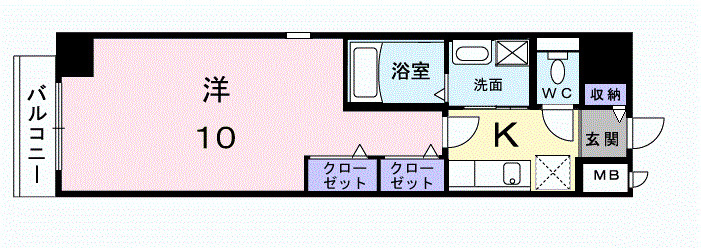 カンパニュラの間取り