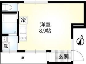 横浜市旭区二俣川２丁目のアパートの間取り