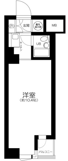 【間取り】 | コープ野村六本木Ⅱ 