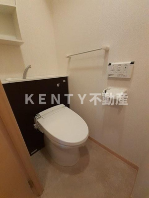【トイレ】 | プレッソ戸越公園 | ゆったりとした空間のトイレです