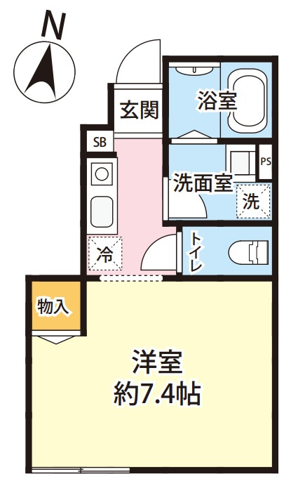 ウエルストン大泉の間取り
