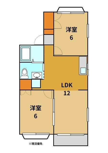 サニーサイドの間取り