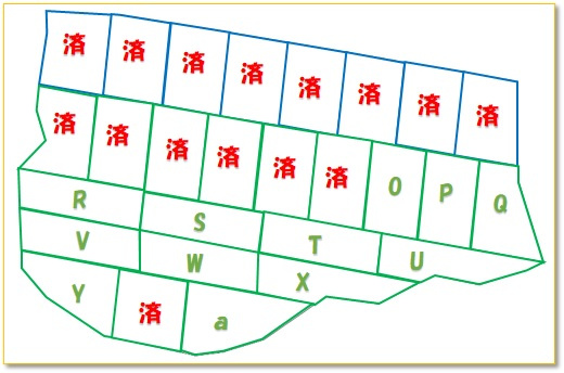 読谷村長田145番(嘉手納弾薬庫)の土地図