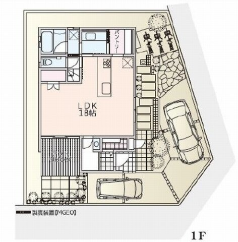 【仲介手数料０円】茅ヶ崎市萩園　中古一戸建ての区画図|【仲介手数料０円】茅ヶ崎市萩園　中古一戸建て