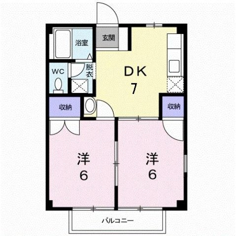 ニューシティ原里の間取り